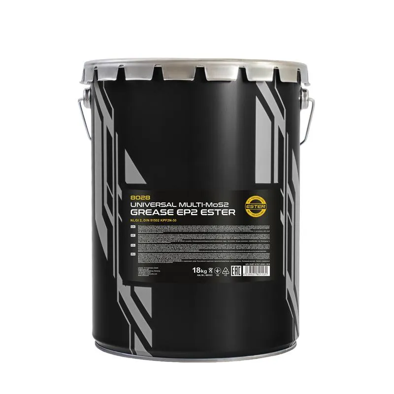 Смазка литиевая 8028/8115 MANNOL EP-2 MULTI MoS2 GREASE EP2 18 кг